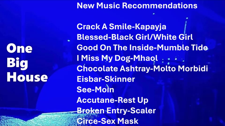 New Music Recommendations – Late Apr&nbsp;’25